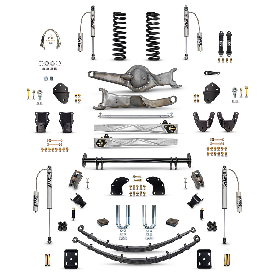 80-96 4WD F150 Mid Travel 4" "ALL IN" Combo (Front and Rear)