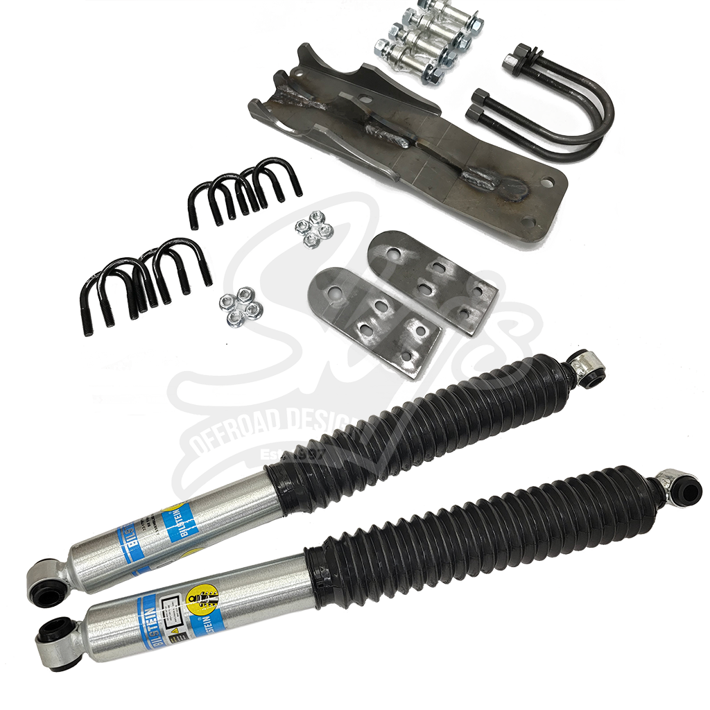 80-97 Ford Dana 60 Dual Shock Steering Stabilizer – OBS Solutions LLC