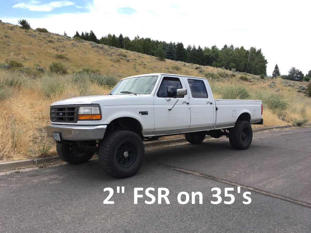 1992-1997 FORD F-250/350 Shackle Reversal Kits (OBS Spring)