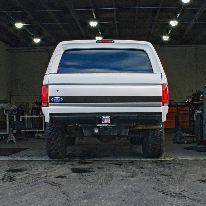 80-96 Bronco Plate Rear Bumper
