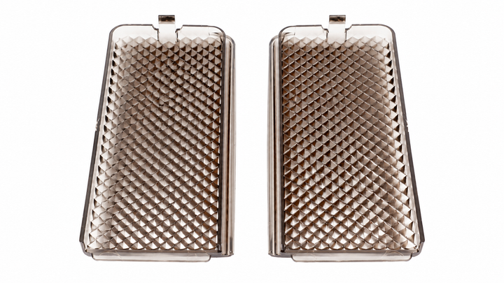 Complete Performance Door Lenses - Smoked - 1992-1997 Ford F-Series