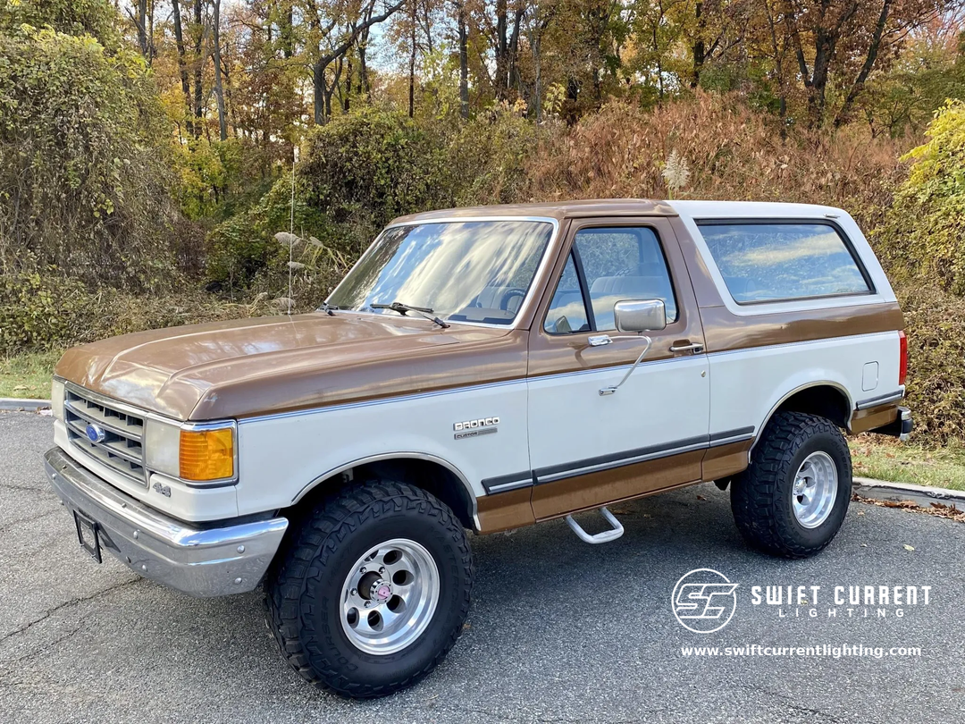 '89 - '91 Bricknose Ford Bronco Interior/Exterior LED Bulb Retrofit Kit