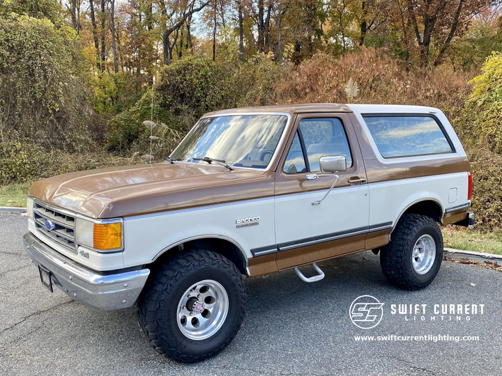 '89 - '91 Bricknose Ford Bronco Interior/Exterior LED Bulb Retrofit Kit