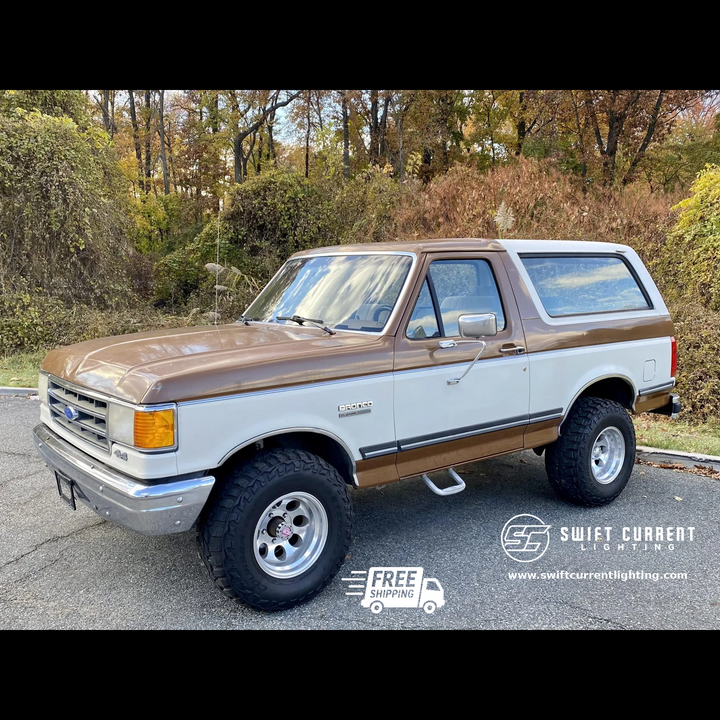 '89 - '91 Bricknose Ford Bronco Interior/Exterior LED Bulb Retrofit Kit