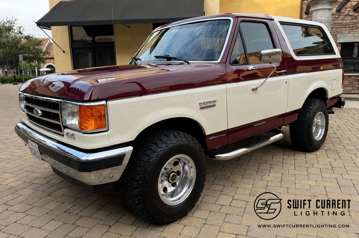 '87 - '91 Bricknose Ford Bronco Interior/Exterior LED Bulb Retrofit Kit