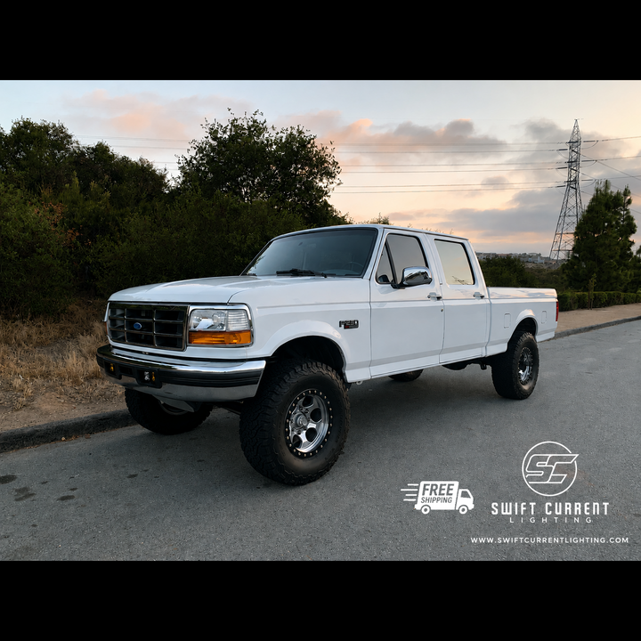 '92 - '93 OBS Ford F-350 Crew Cab Interior/Exterior LED Bulb Retrofit Kit