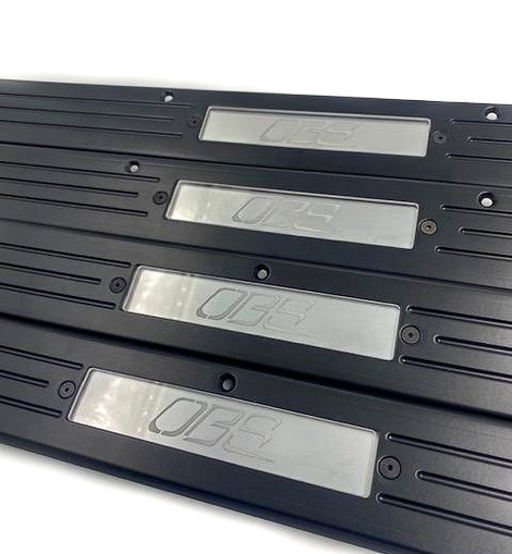 Crew Cab/4 Door Truck Frosted, Black, or Aluminum Lit Windowed Sill Plates