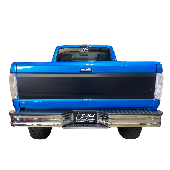Tailgate Panel Oval with Two Lines