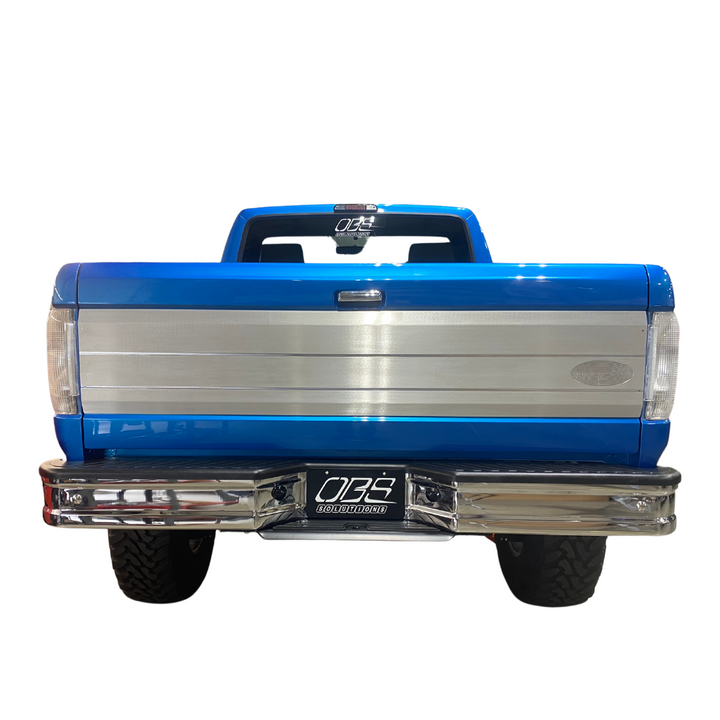 Tailgate Panel Oval with Two Lines