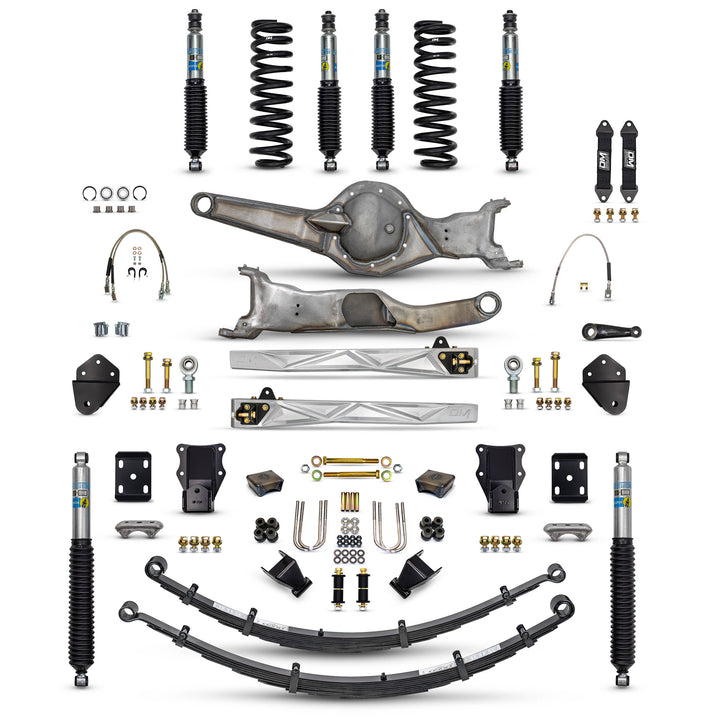 80-96 Bronco Mid Travel 4" "BETTER" Combo (Front and Rear)