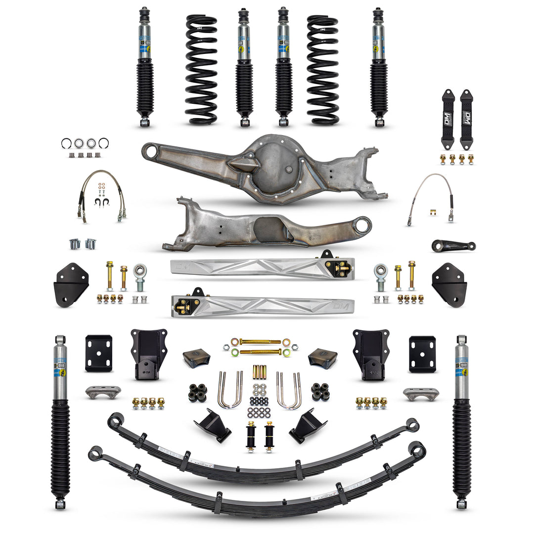 80-96 4WD F150 Mid Travel 4" "BETTER" Combo (Front and Rear)