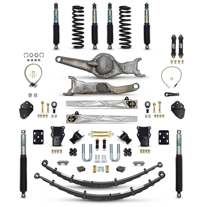 80-96 4WD F150 Mid Travel 4" "BETTER" Combo (Front and Rear)