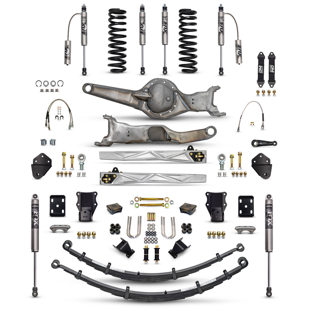 80-96 Bronco Mid Travel 4" "BETTER" Combo (Front and Rear)