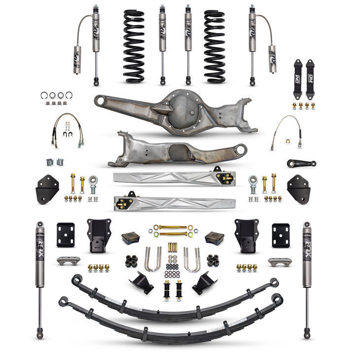 80-96 4WD F150 Mid Travel 4" "BETTER" Combo (Front and Rear)