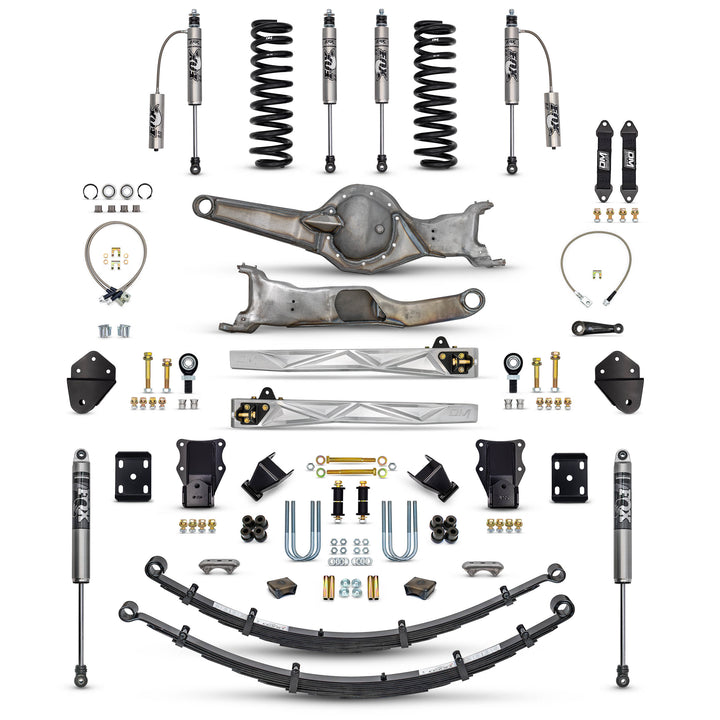 80-96 4WD F150 Mid Travel 4" "BETTER" Combo (Front and Rear)