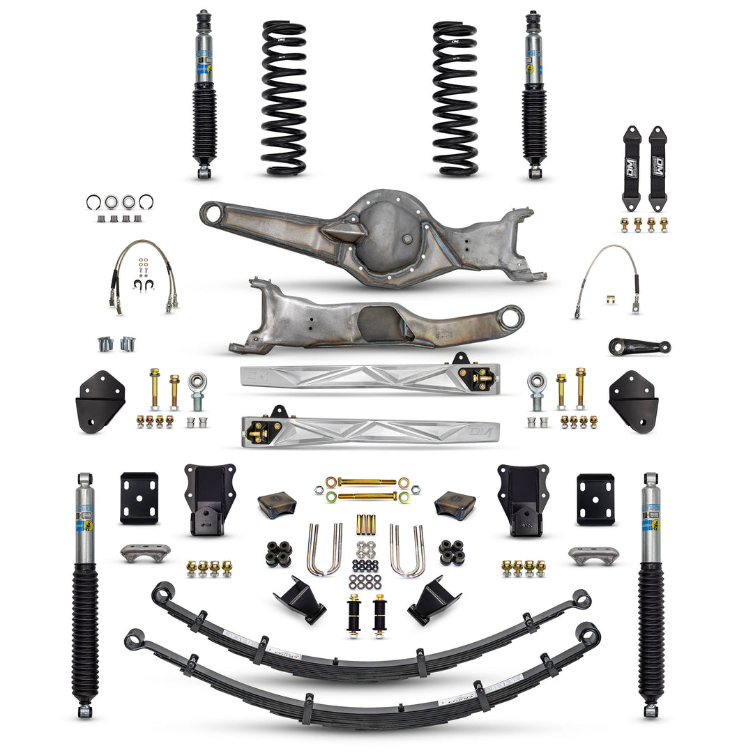 80-96 4WD F150 Mid Travel 4" "BETTER" Combo (Front and Rear)