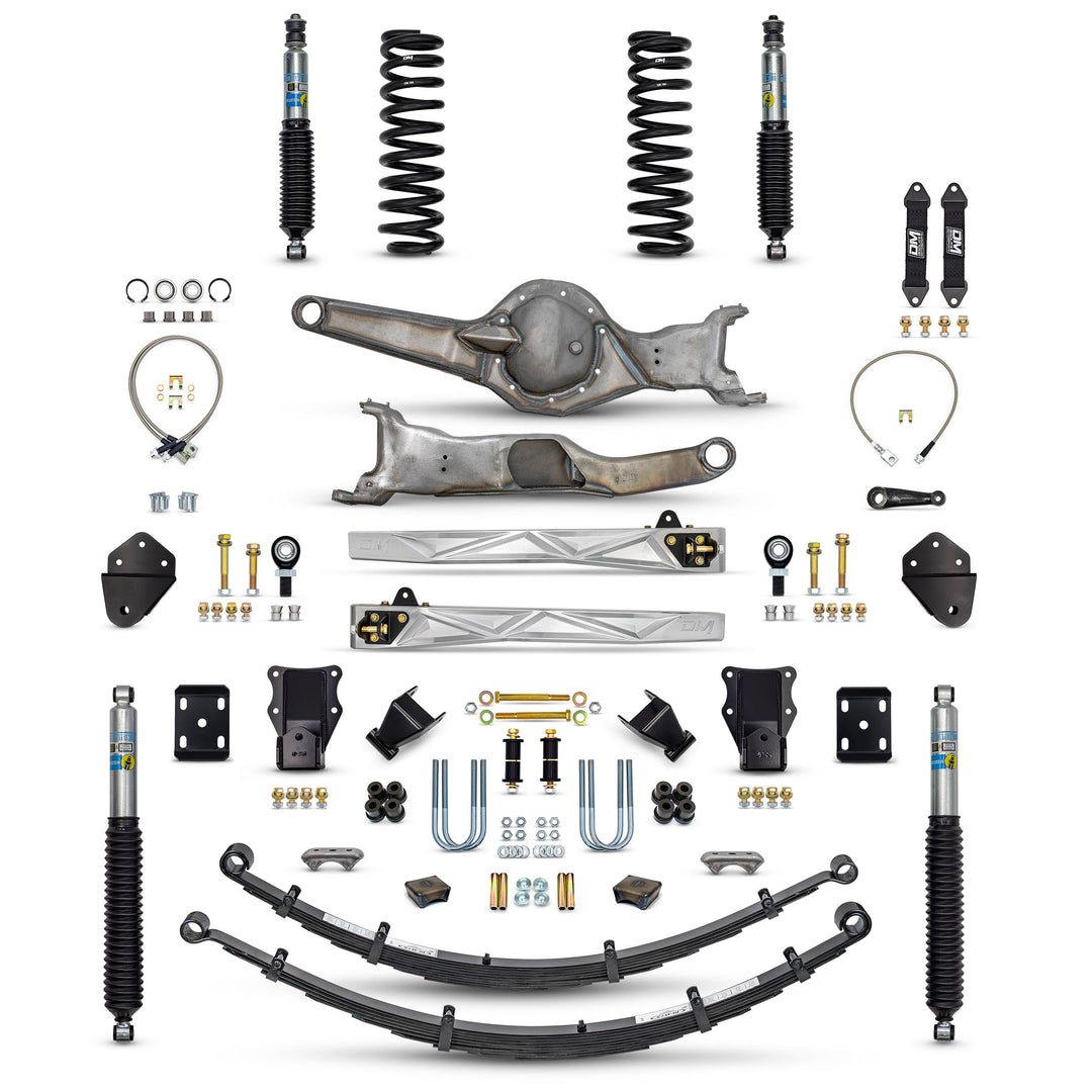 80-96 4WD F150 Mid Travel 4" "BETTER" Combo (Front and Rear)