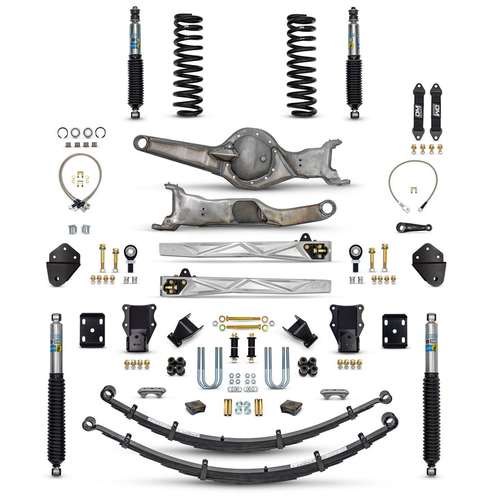 80-96 4WD F150 Mid Travel 4" "BETTER" Combo (Front and Rear)