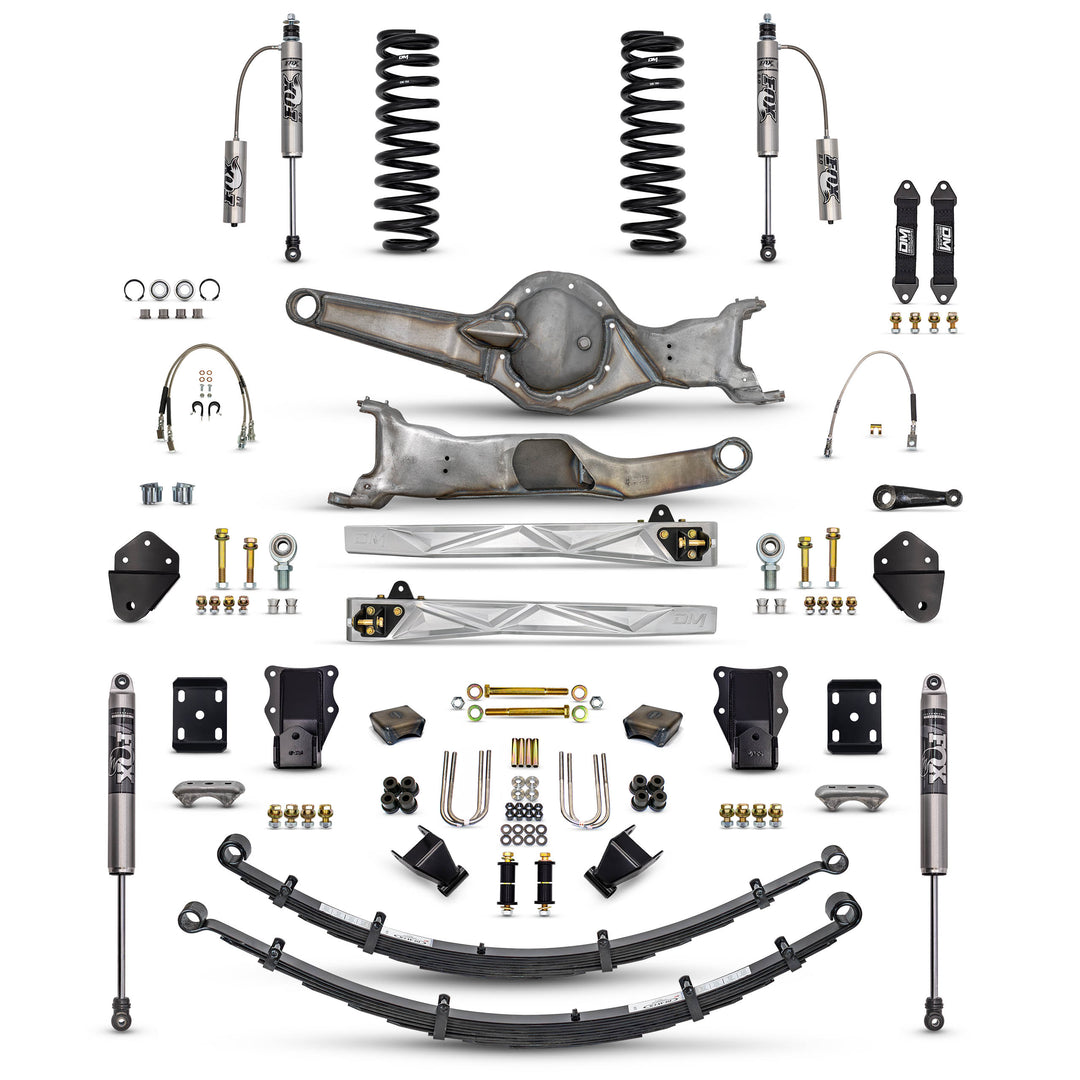 80-96 4WD F150 Mid Travel 4" "BETTER" Combo (Front and Rear)