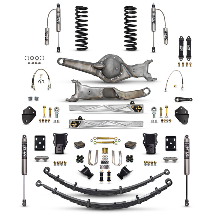 80-96 4WD F150 Mid Travel 4" "BETTER" Combo (Front and Rear)