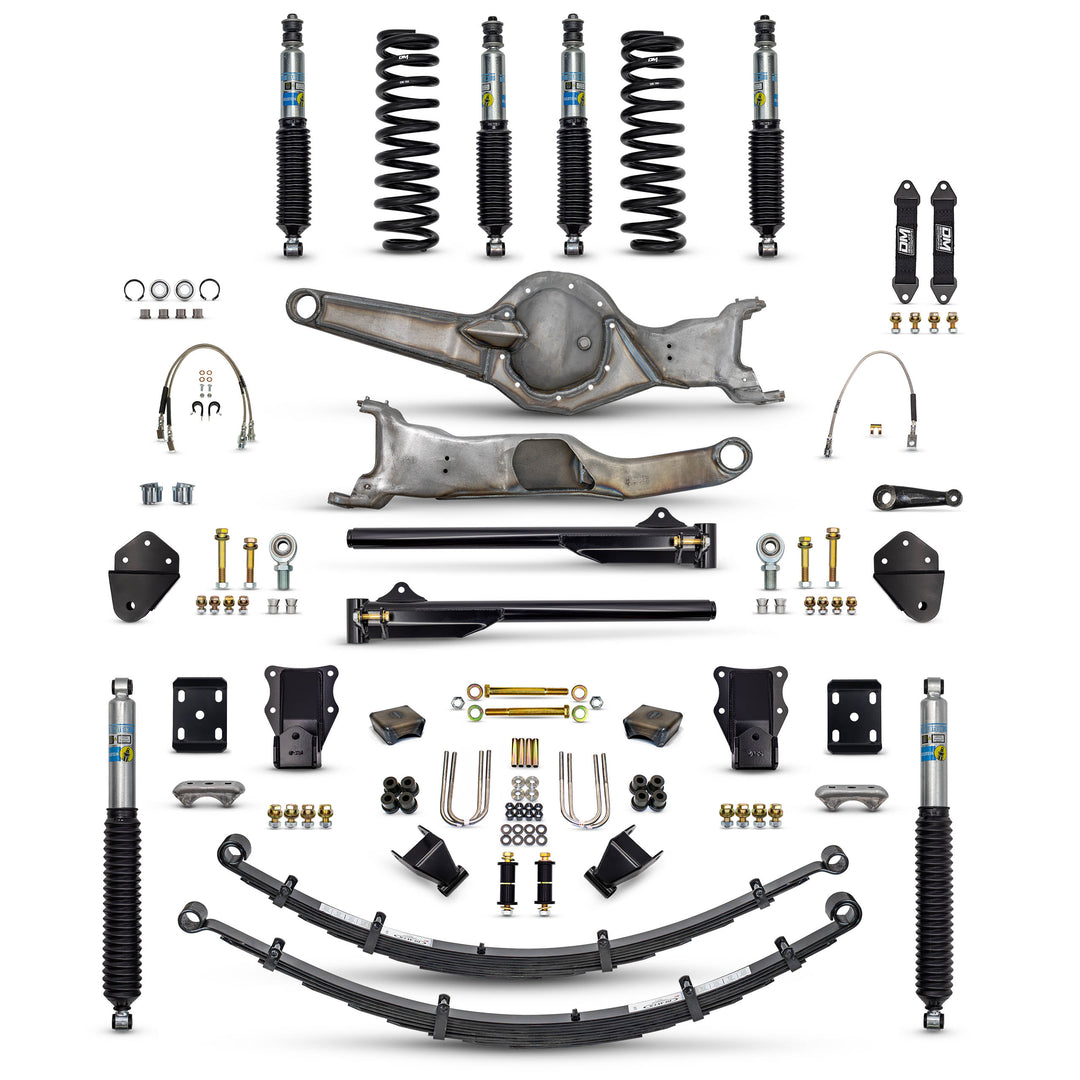 80-96 Bronco Mid Travel 4" "BETTER" Combo (Front and Rear)