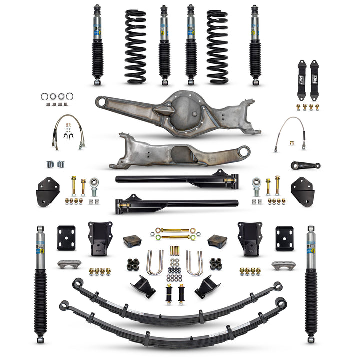 80-96 4WD F150 Mid Travel 4" "BETTER" Combo (Front and Rear)