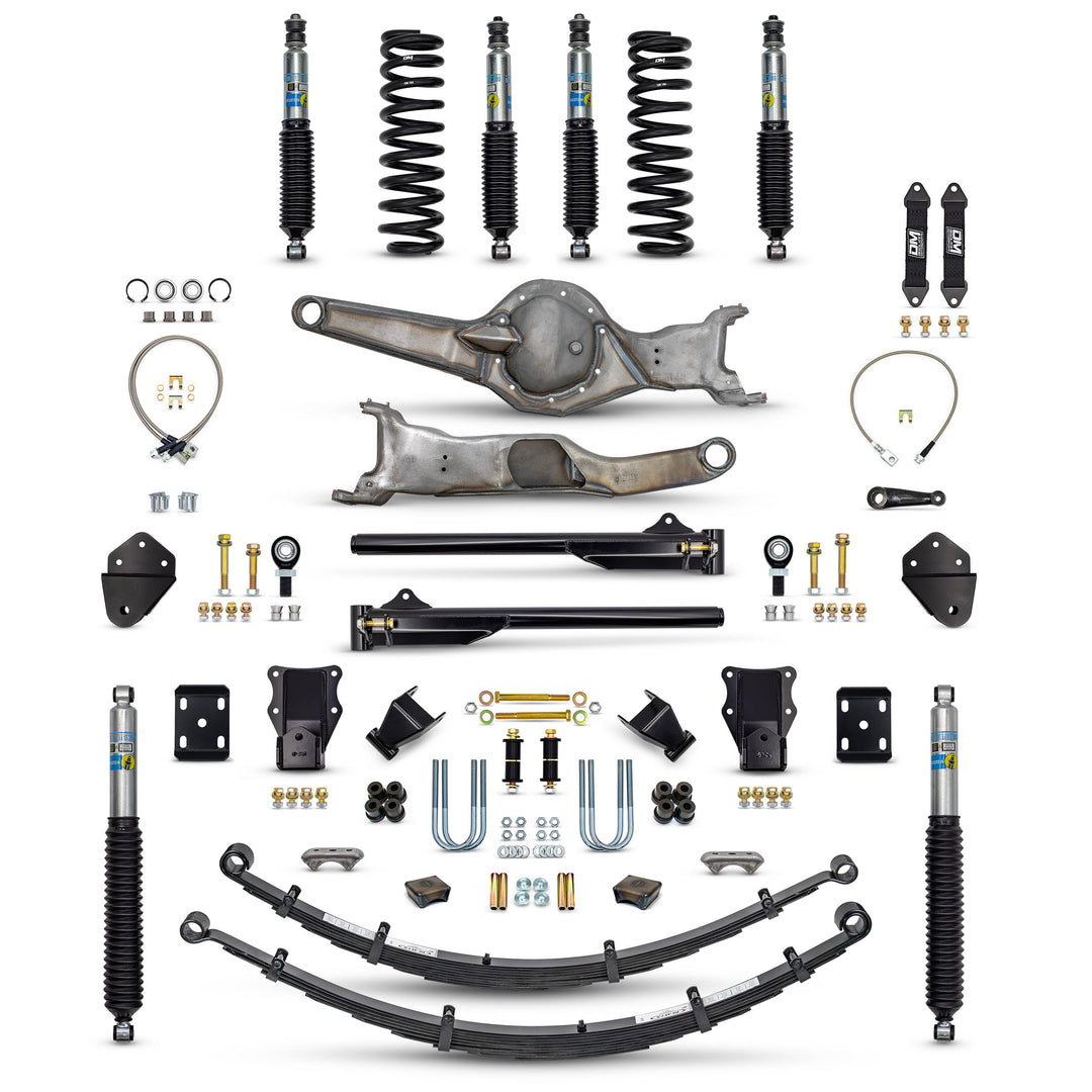 80-96 4WD F150 Mid Travel 4" "BETTER" Combo (Front and Rear)