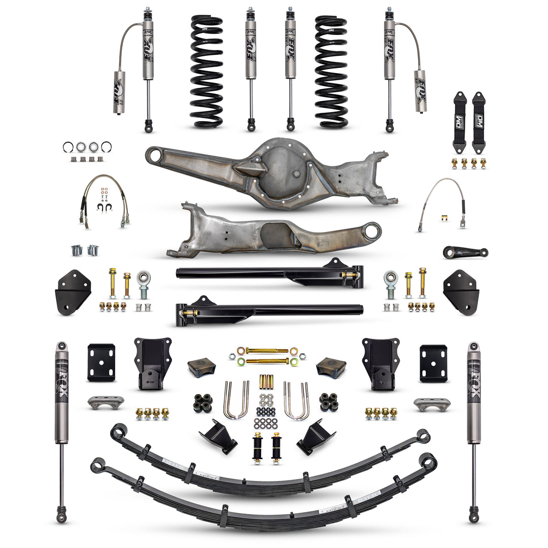 80-96 4WD F150 Mid Travel 4" "BETTER" Combo (Front and Rear)