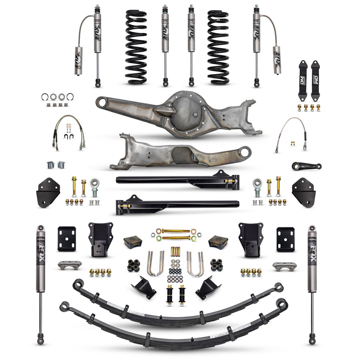 80-96 4WD F150 Mid Travel 4" "BETTER" Combo (Front and Rear)