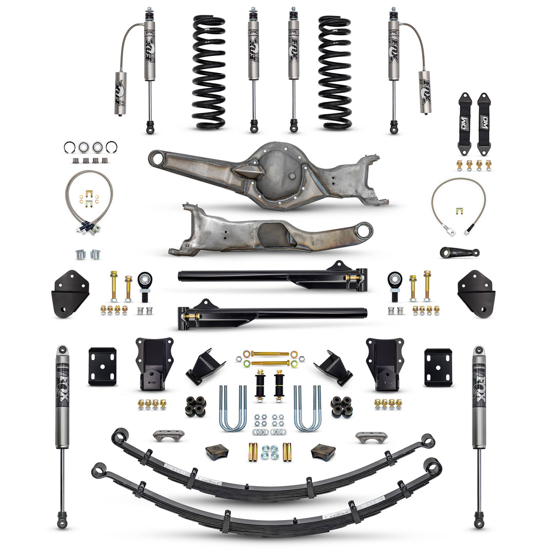 80-96 4WD F150 Mid Travel 4" "BETTER" Combo (Front and Rear)