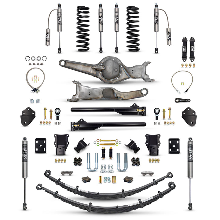 80-96 4WD F150 Mid Travel 4" "BETTER" Combo (Front and Rear)