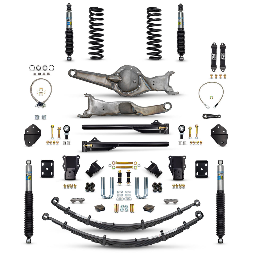 80-96 4WD F150 Mid Travel 4" "BETTER" Combo (Front and Rear)