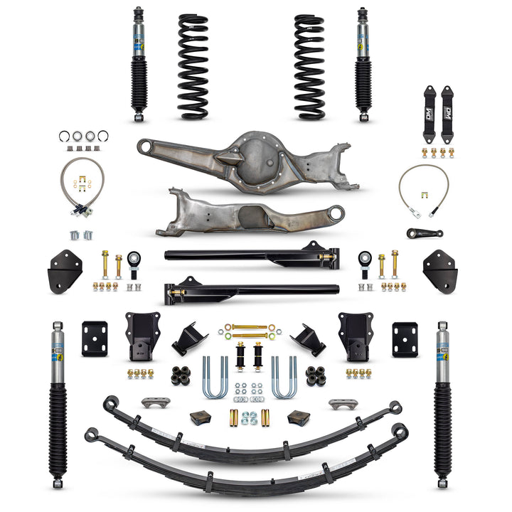 80-96 4WD F150 Mid Travel 4" "BETTER" Combo (Front and Rear)