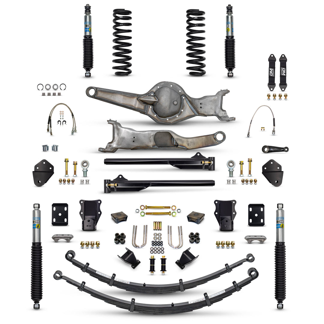 80-96 4WD F150 Mid Travel 4" "BETTER" Combo (Front and Rear)