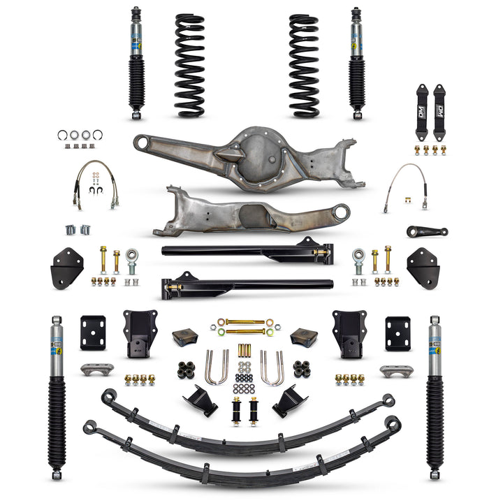 80-96 4WD F150 Mid Travel 4" "BETTER" Combo (Front and Rear)