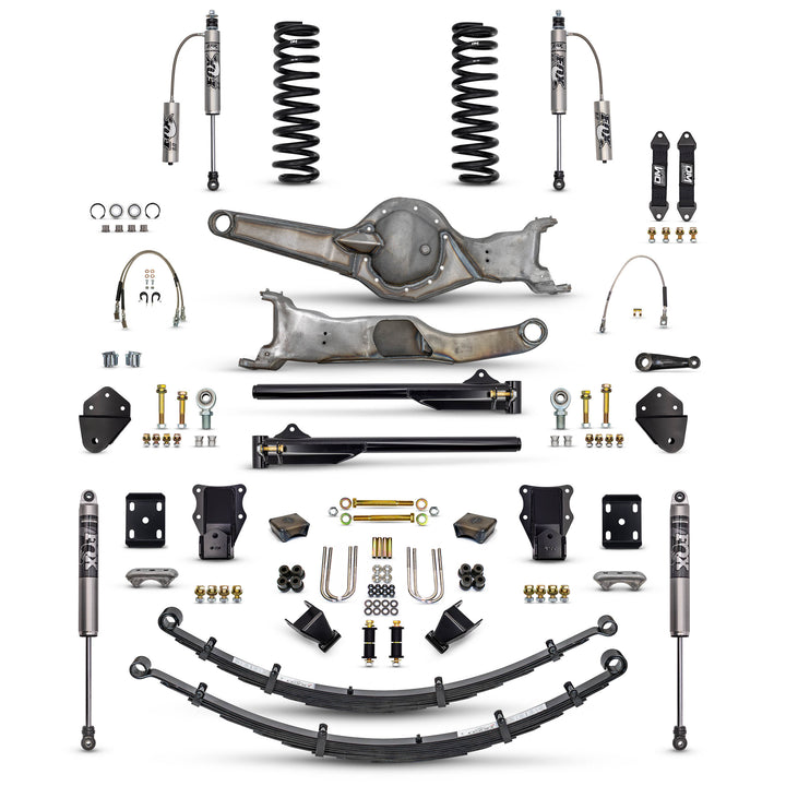 80-96 4WD F150 Mid Travel 4" "BETTER" Combo (Front and Rear)