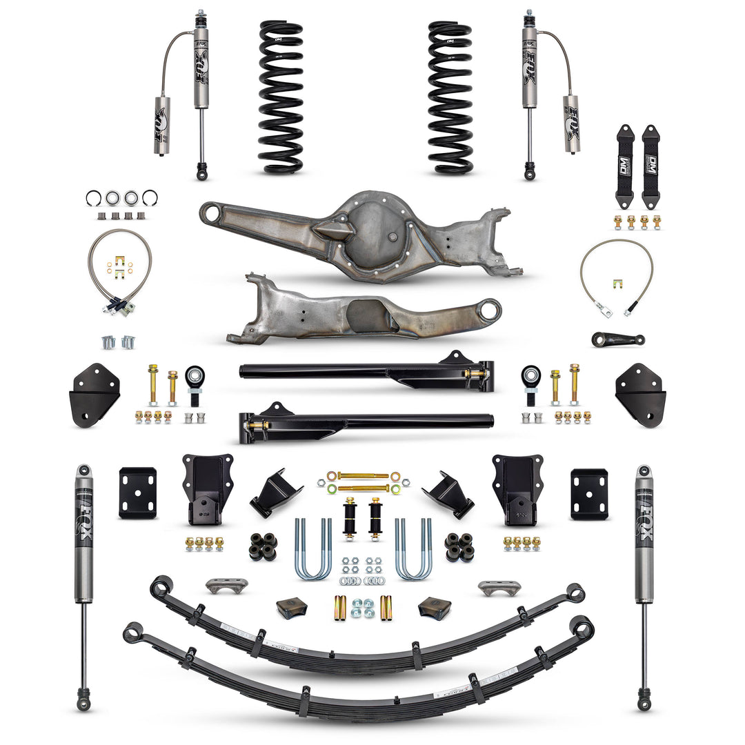 80-96 4WD F150 Mid Travel 4" "BETTER" Combo (Front and Rear)