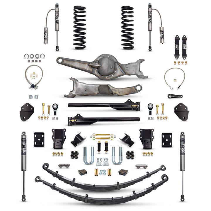 80-96 4WD F150 Mid Travel 4" "BETTER" Combo (Front and Rear)
