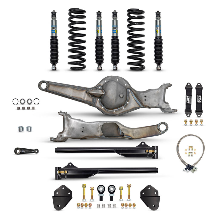 80-96 Bronco Mid Travel Kit - 4" Lift (BOLT ON) Front Only