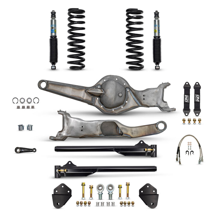 80-96 Bronco Mid Travel Kit - 4" Lift (BOLT ON) Front Only
