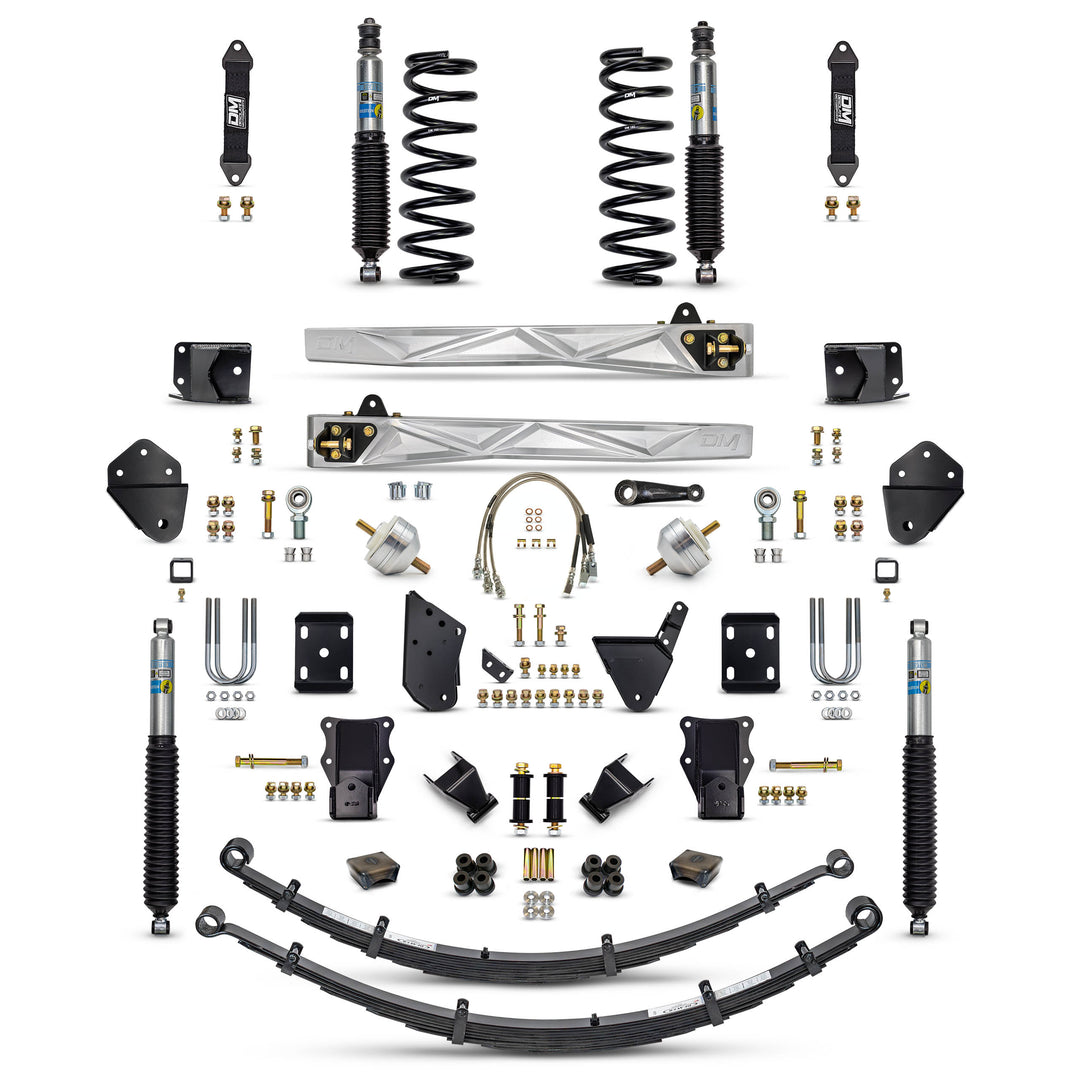 80-96 4WD F150 NBC 3.5" "BETTER" Combo (Front and Rear)