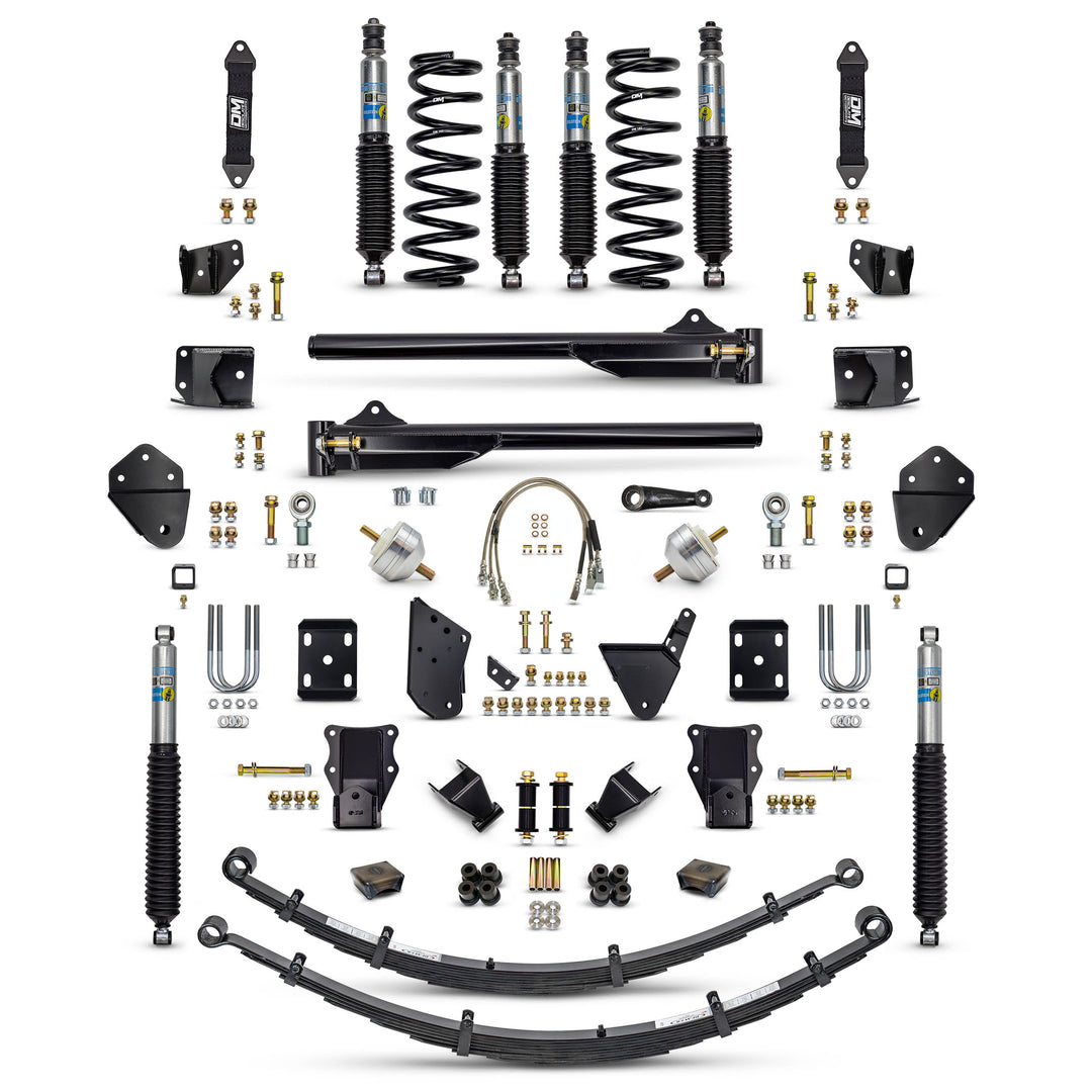80-96 4WD F150 NBC 3.5" "BETTER" Combo (Front and Rear)