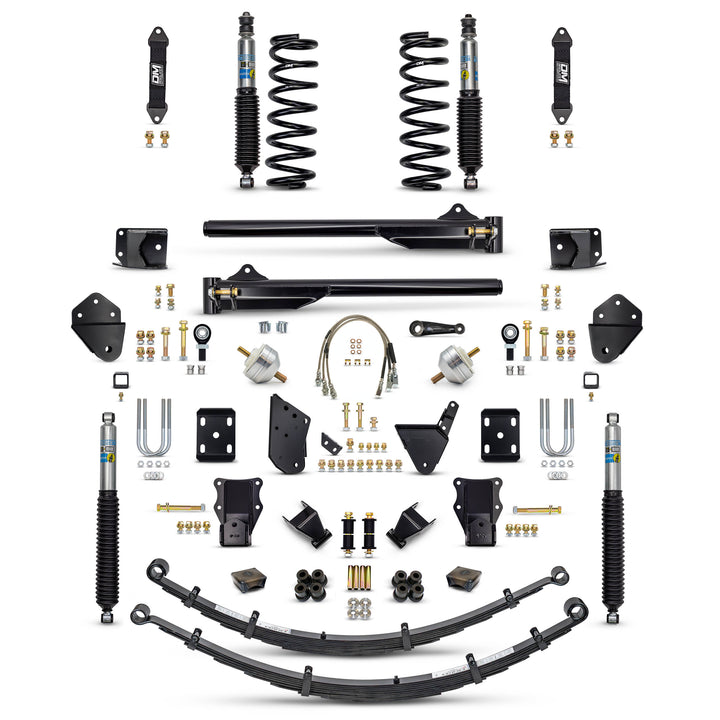 80-96 4WD F150 NBC 3.5" "BETTER" Combo (Front and Rear)