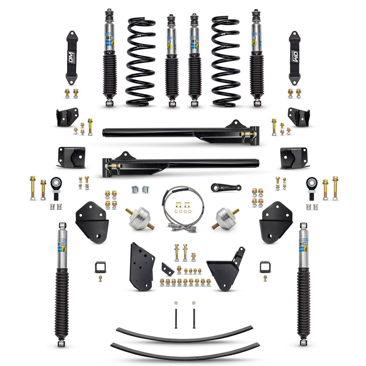80-96 4WD F150 NBC 3.5" "DAILY DRIVER" (BOLT ON) Combo (Front and Rear)