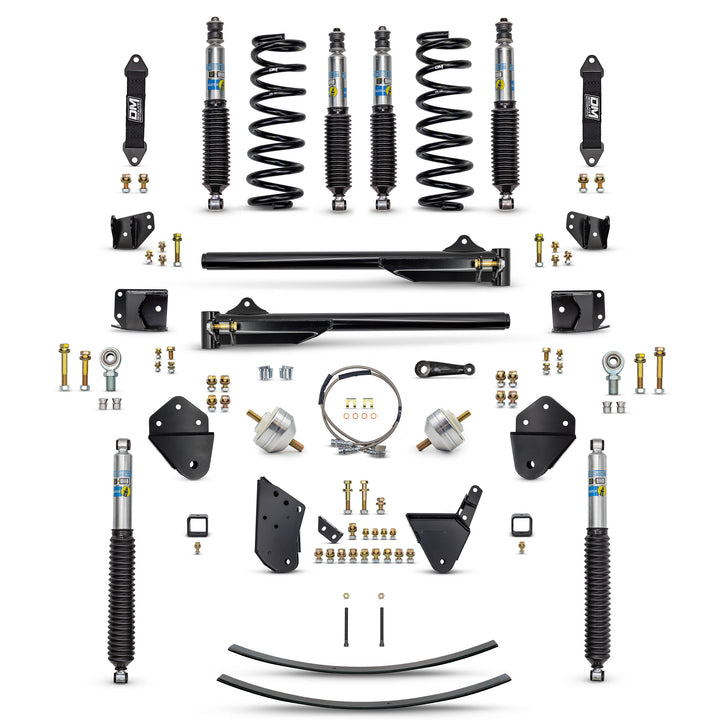 80-96 4WD F150 NBC 3.5" "DAILY DRIVER" (BOLT ON) Combo (Front and Rear)