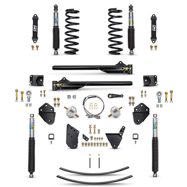 80-96 4WD F150 NBC 3.5" "DAILY DRIVER" (BOLT ON) Combo (Front and Rear)