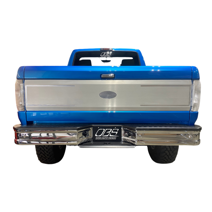 Tailgate Panel With Machined Oval