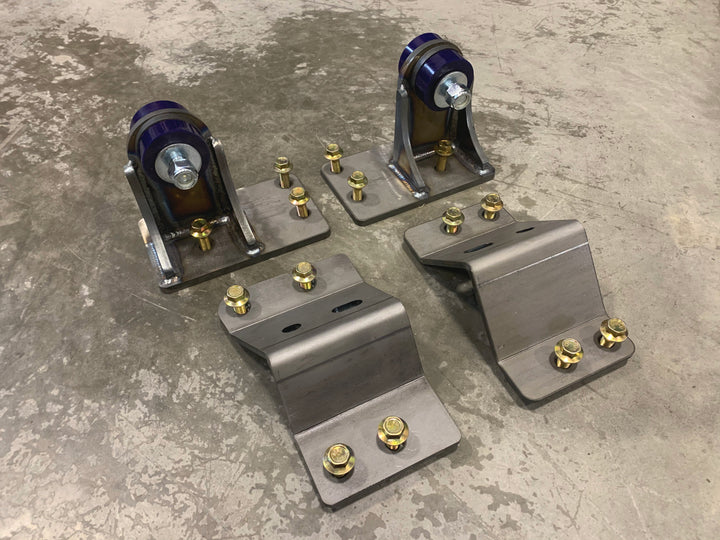 Motor Mounts: 1999-2007 Ford F250/F350 to 12v/24v/CR Cummins