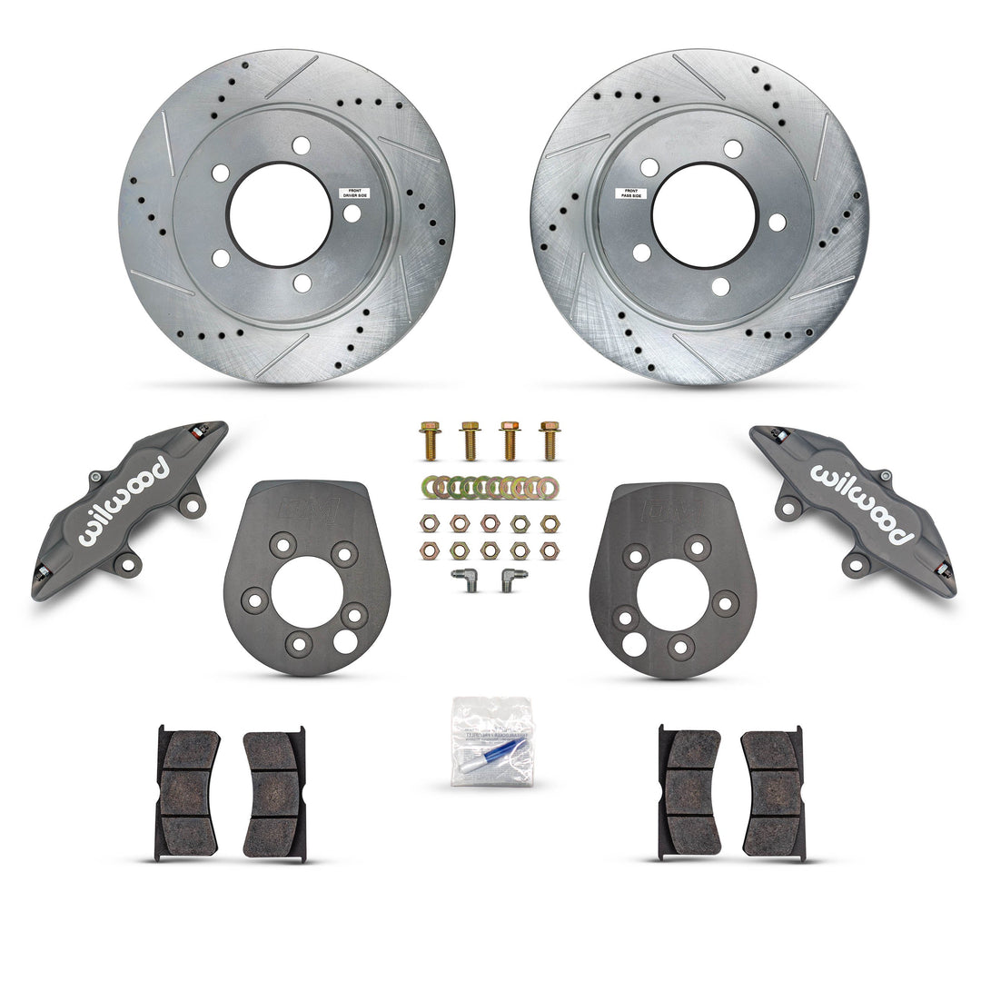 80-96 Bronco / 4WD F150 Big Front Brake Kit