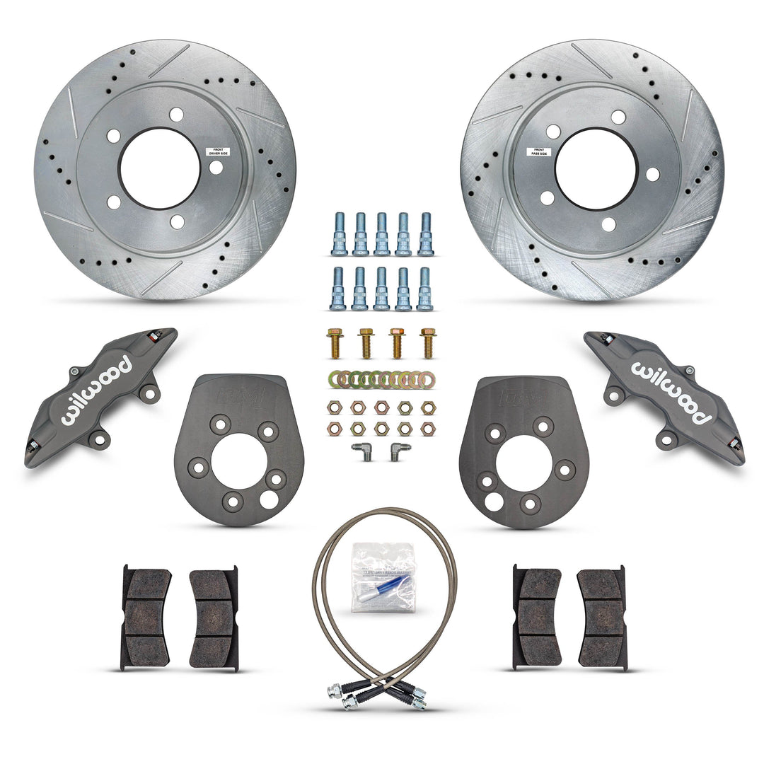 80-96 Bronco / 4WD F150 Big Front Brake Kit